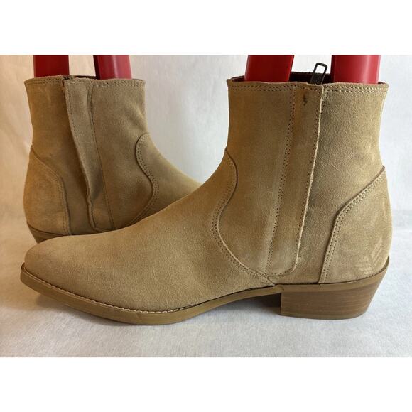  Mens Chukka Boots Size UK 9 Tan Taupe Suede Dressy Casual main image 7